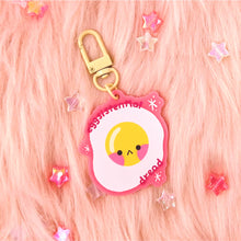 Load image into Gallery viewer, Eggistential Dread Keychain
