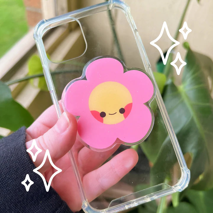 Flower Power Phone Grip