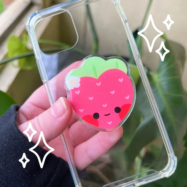 Strawberry Phone Grip