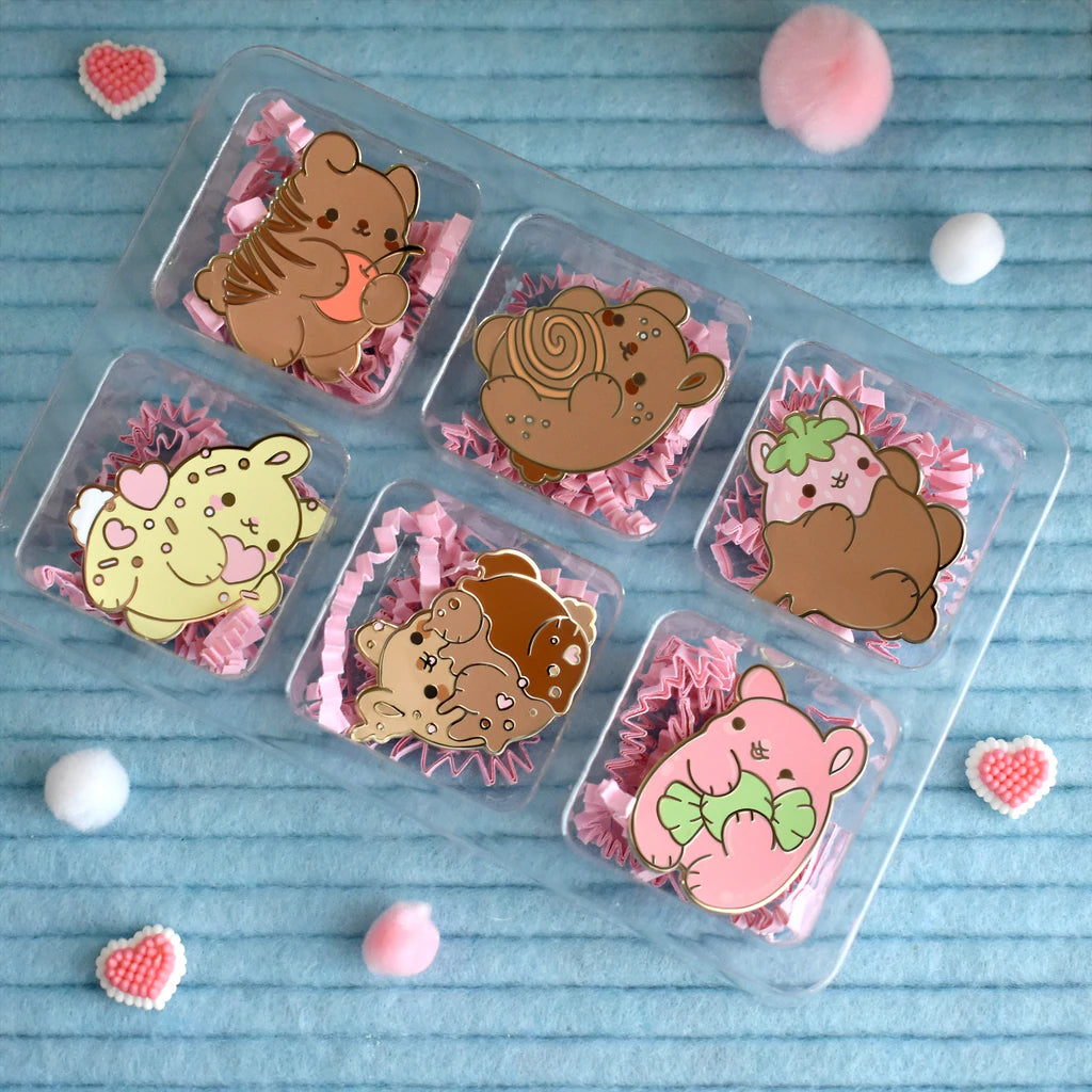 Valentine's Candy Bunny Nuggets Pin Box
