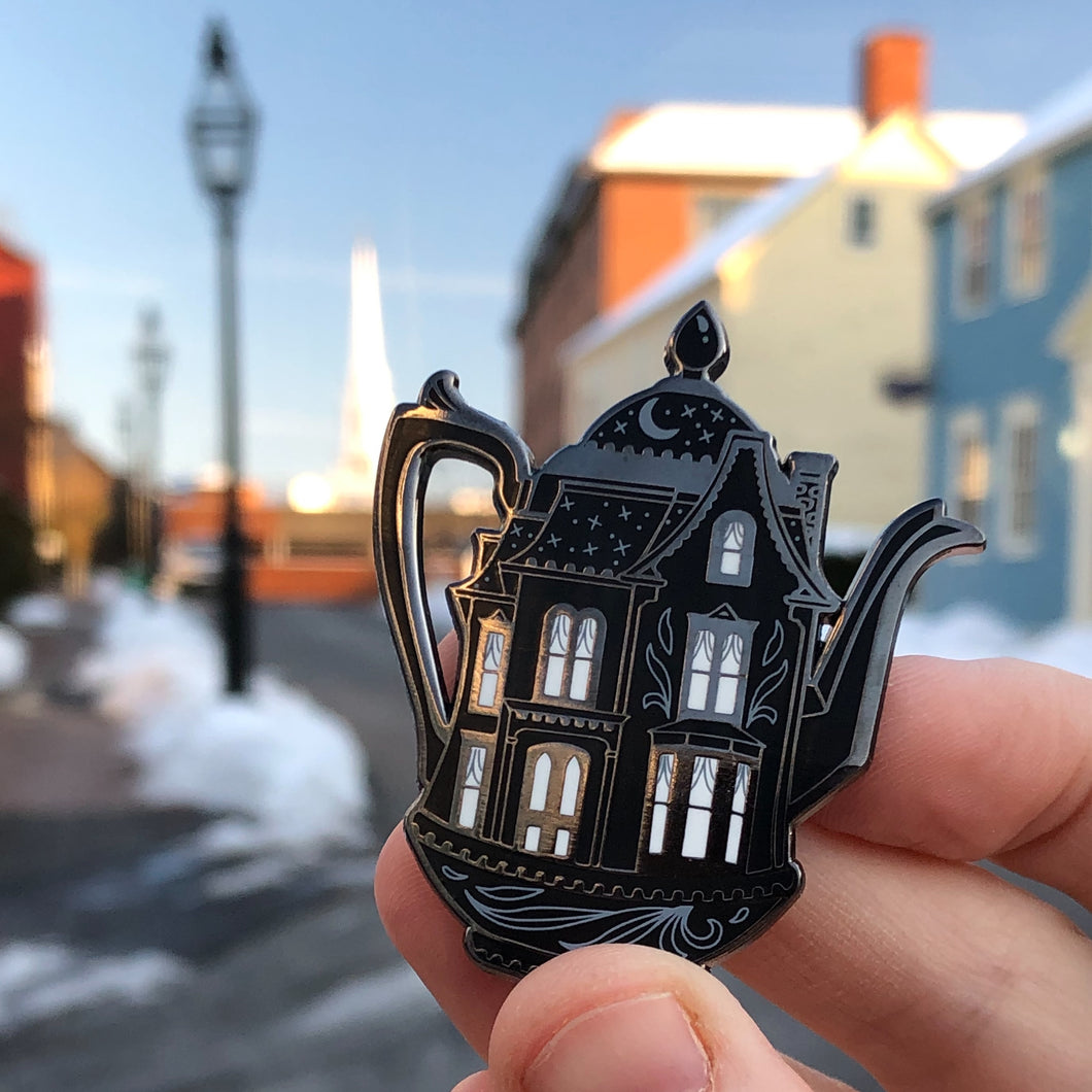 Victorian House Teapot