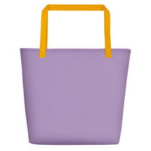 Load image into Gallery viewer, RAWR - BizBaz Dino Beach Bag - Purple
