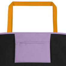 Load image into Gallery viewer, RAWR - BizBaz Dino Beach Bag - Purple
