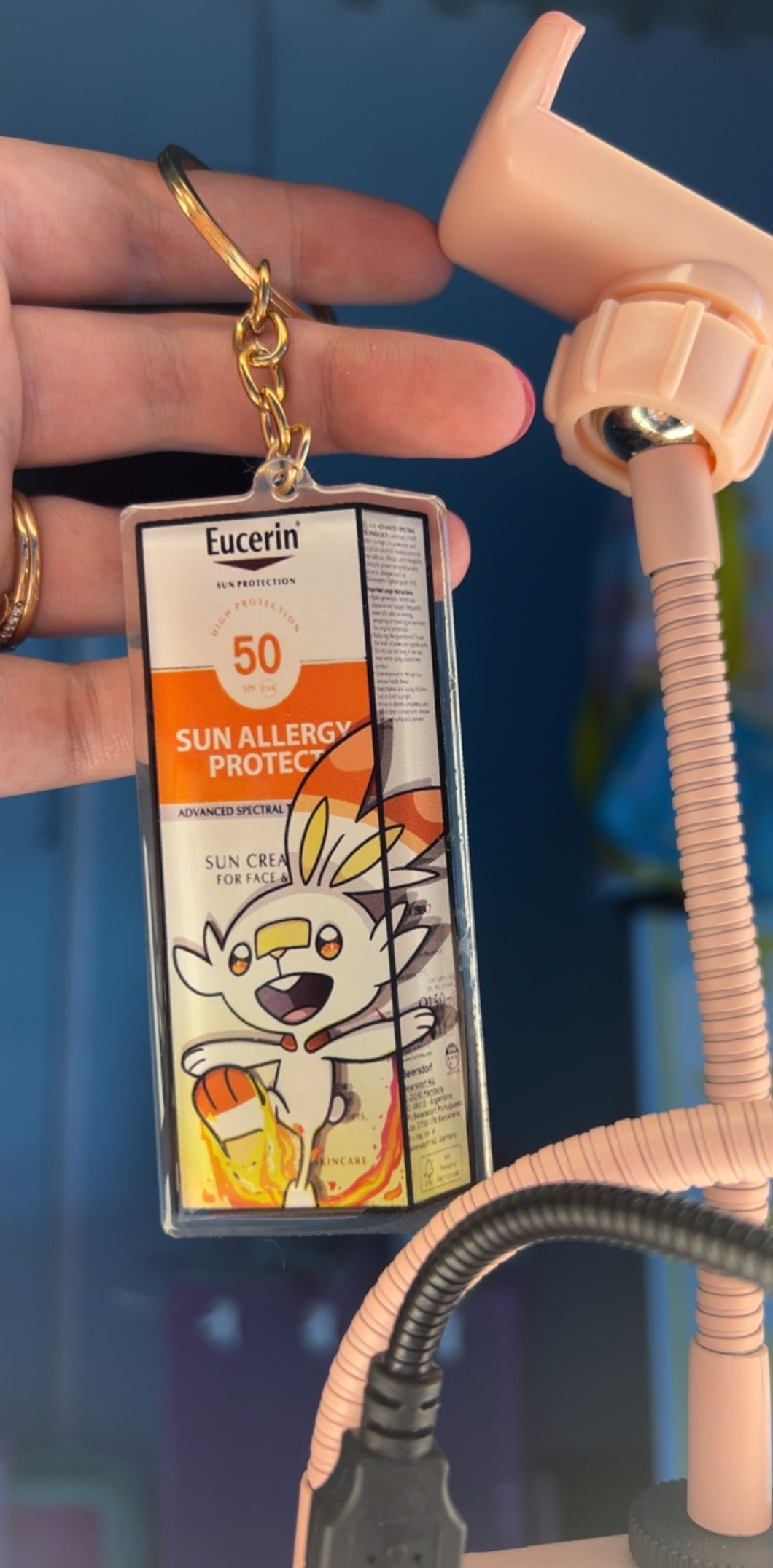Tiny Monster Sun Protection Double-sided Acrylic Keychain