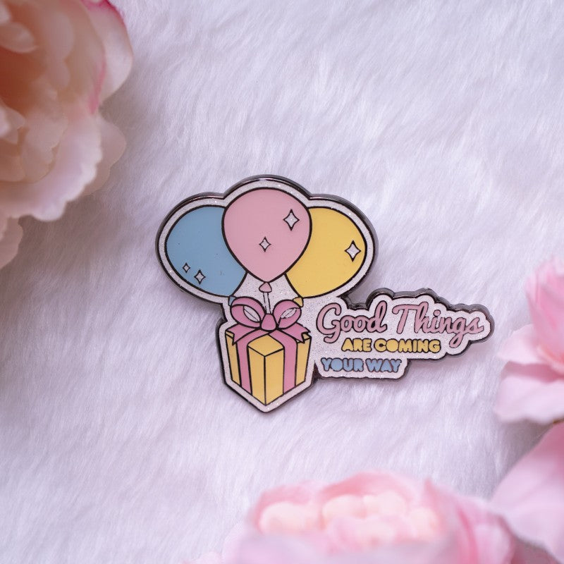 BALLOON PRESENT PIN