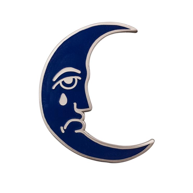 Blue Moon Enamel Pin