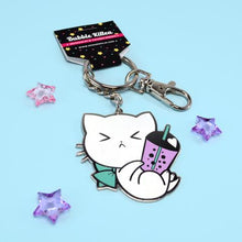 Load image into Gallery viewer, SASSY KITTIES KEYCHAINS (3 DESIGNS)
