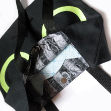 Load image into Gallery viewer, Black Cat Head Tote Bag
