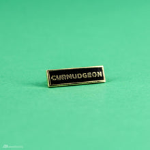 Load image into Gallery viewer, CURMUDGEON ENAMEL LAPEL PIN
