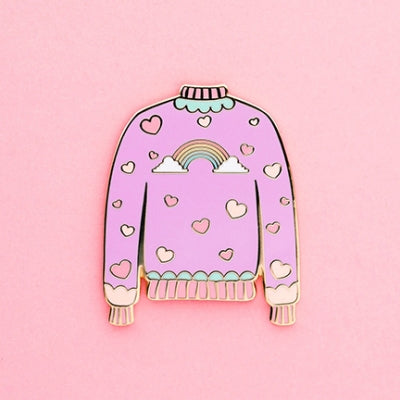 CUTE SWEATER - ENAMEL PIN
