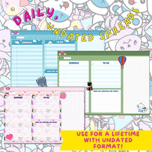 Load image into Gallery viewer, 2023 Calendar Collab Bundle!  Physical + Digital Planner!
