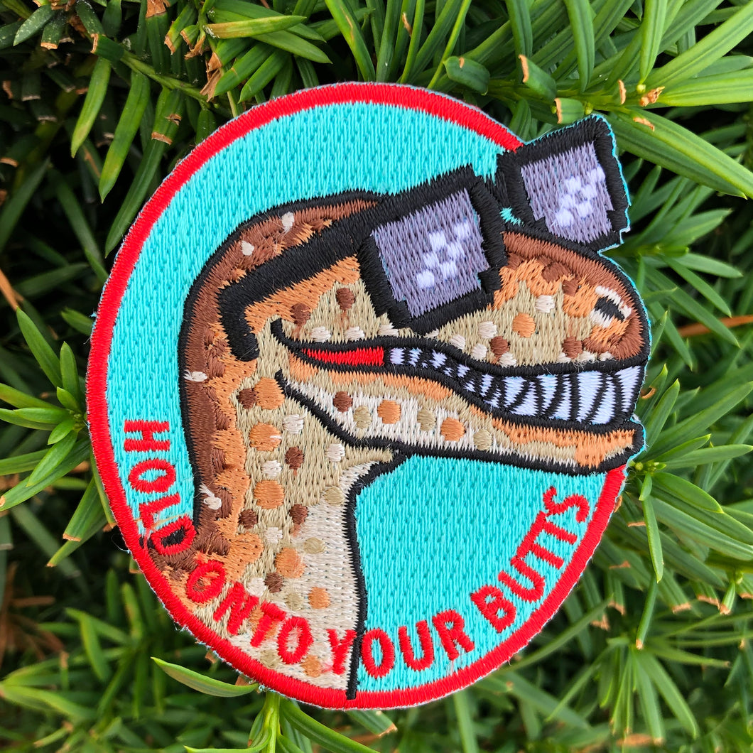 Dino butt patch
