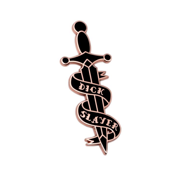 Dick Slayer Pin