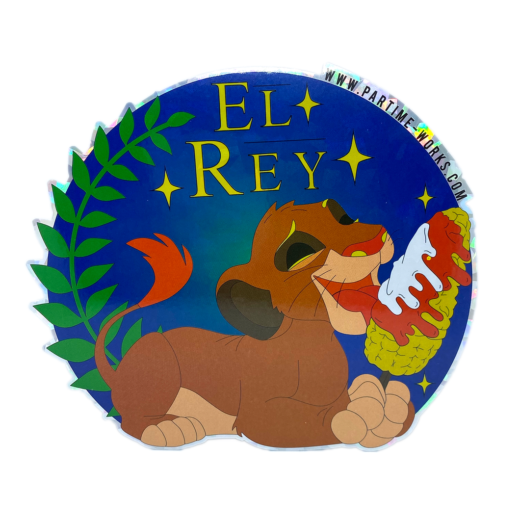 El Rey Holographic Sticker