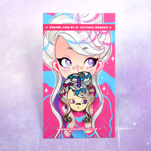 Load image into Gallery viewer, FRAPPUNICORN ENAMEL PIN
