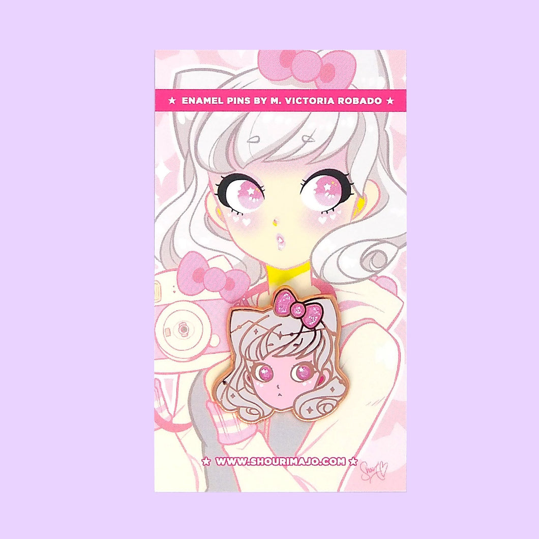 Hello Cutie Enamel Pin
