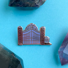 Load image into Gallery viewer, Graveyard Enamel Pin
