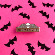 Load image into Gallery viewer, Memento Mori Enamel Pin
