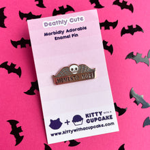Load image into Gallery viewer, Memento Mori Enamel Pin
