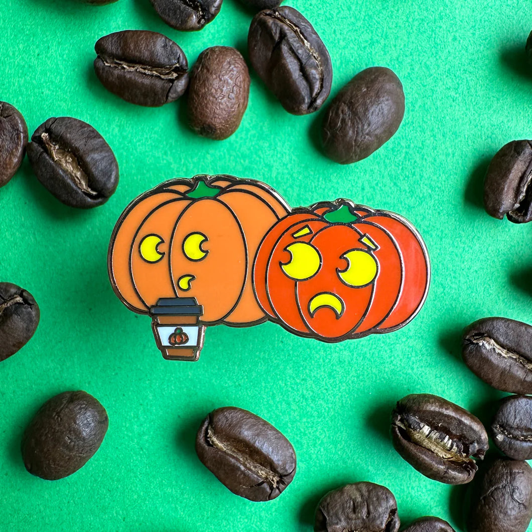 Spicy Pumpkins Enamel Pin