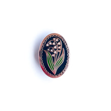 Load image into Gallery viewer, Lily of the Valley Enamel Pin
