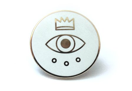 ROYAL CIRCLE ENAMEL PIN