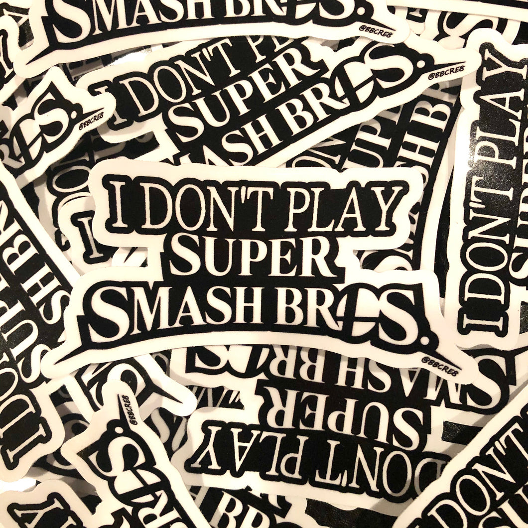 I Don't Play Popular Games (Sticker)