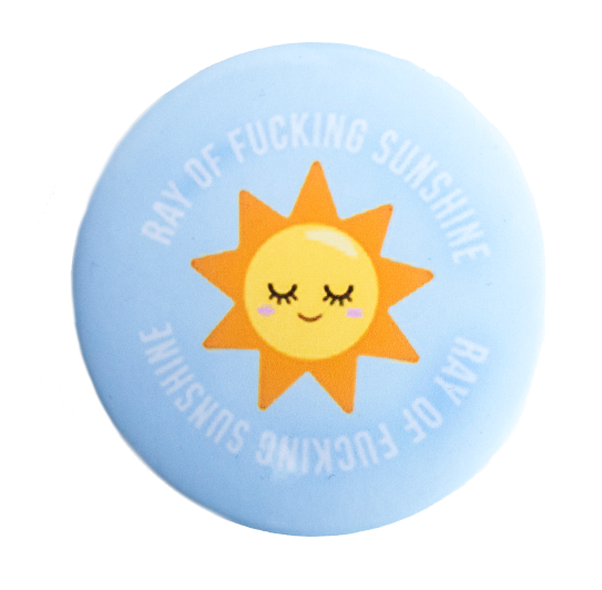 Ray of Sunshine Button