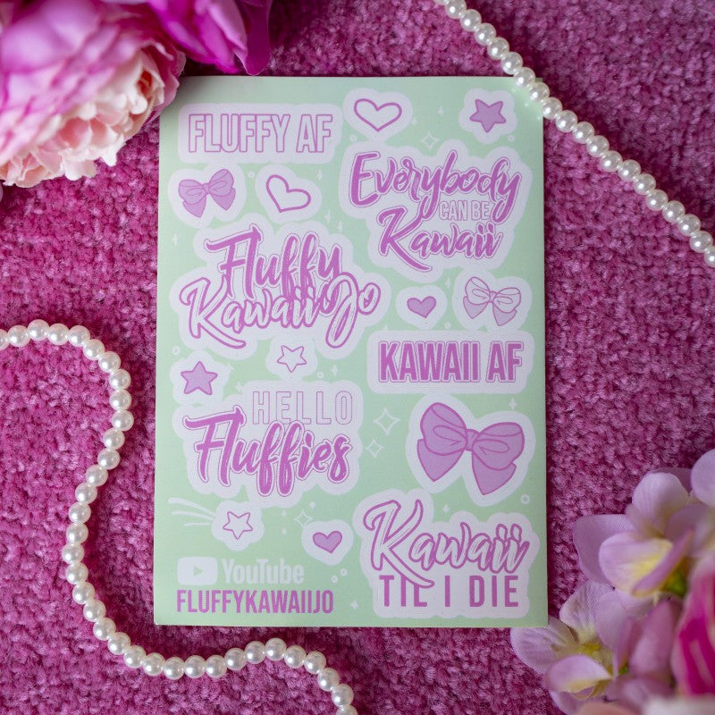 FLUFFY KAWAII JO STICKERS