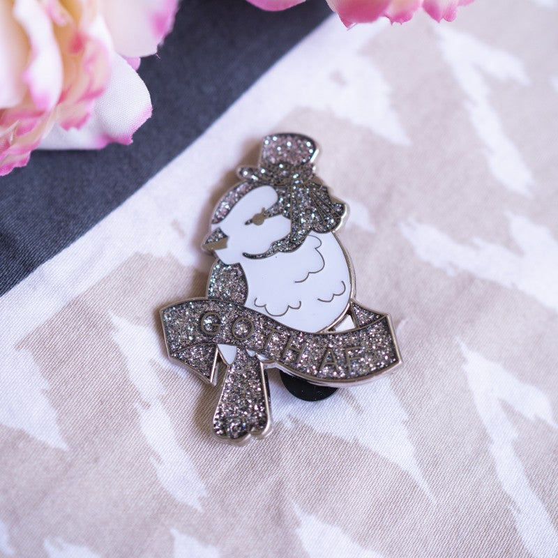 GOTH AF - GOTHIC LOLITA BIRD PIN