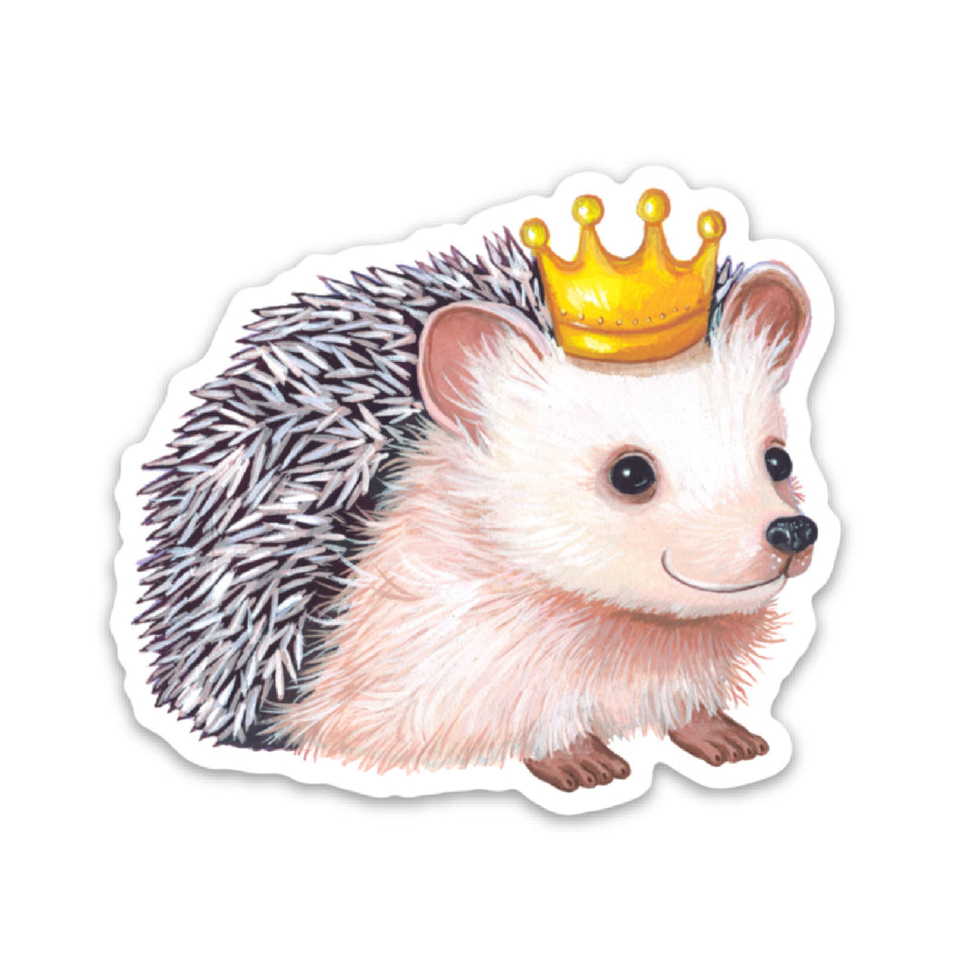 Hedgehog Vinyl Die Cut Sticker