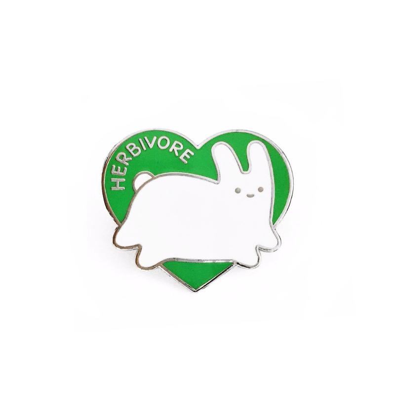 HERBIVORE BUNNY ENAMEL PIN