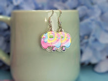 Load image into Gallery viewer, Chubby Dreamcast/ &quot;Catcast&quot; Console Controller Earrings- Acrylic Dangle Earrings
