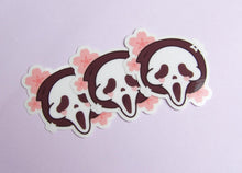 Load image into Gallery viewer, Sakura Ghost Face Clear Sticker
