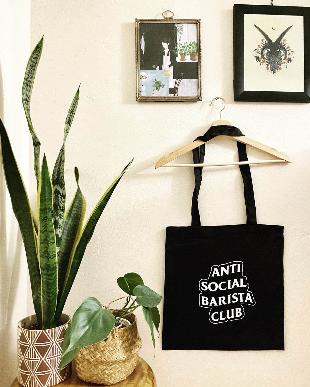 Anti Social Barista Club Tote