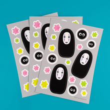 Load image into Gallery viewer, QT Demon and QT Floofs Sticker Sheet
