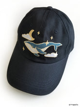 Load image into Gallery viewer, Galaxy Whales Embordered Dad Hat
