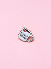 Load image into Gallery viewer, Sassy Flair: Business Woman Enamel Lapel Pin - Button
