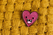 Load image into Gallery viewer, Love Bites Enamel Pin
