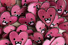 Load image into Gallery viewer, Love Bites Enamel Pin
