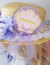 Load image into Gallery viewer, Kawaii Sea Shell Fabric Rosette | Summery Lolita Fashion/Fairy Kei Inspired Brooch by Precious Bbyz
