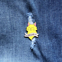 Load image into Gallery viewer, naMEOWste Enamel Pin Badge
