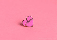Load image into Gallery viewer, I Heart Portland - Heart Enamel Lapel Pin - Button
