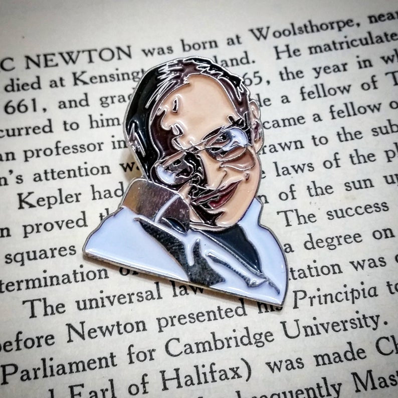 POP Science Enamel Pin - Stephen Hawking