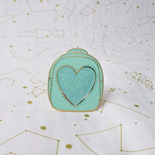 Load image into Gallery viewer, Heart Ita Bag Backpack Pin - Hard Enamel Lapel Pin
