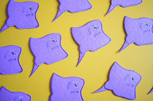 Load image into Gallery viewer, Manta Ray Cute Kawaii Iron on Patch
