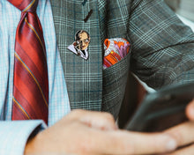 Load image into Gallery viewer, POP Science Enamel Pin - Stephen Hawking
