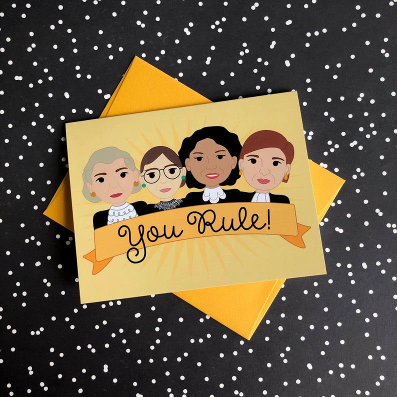 You Rule! Women of the Supreme Court SCOTUS Greeting Card