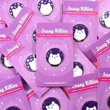 Load image into Gallery viewer, Sassy Kitties Astrocat Pin
