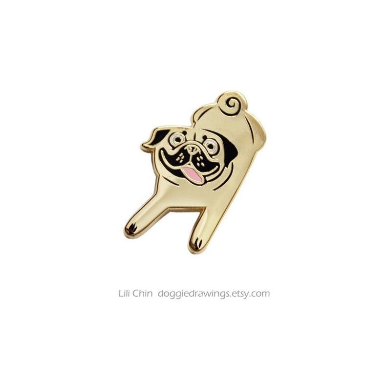Pug - dog pin